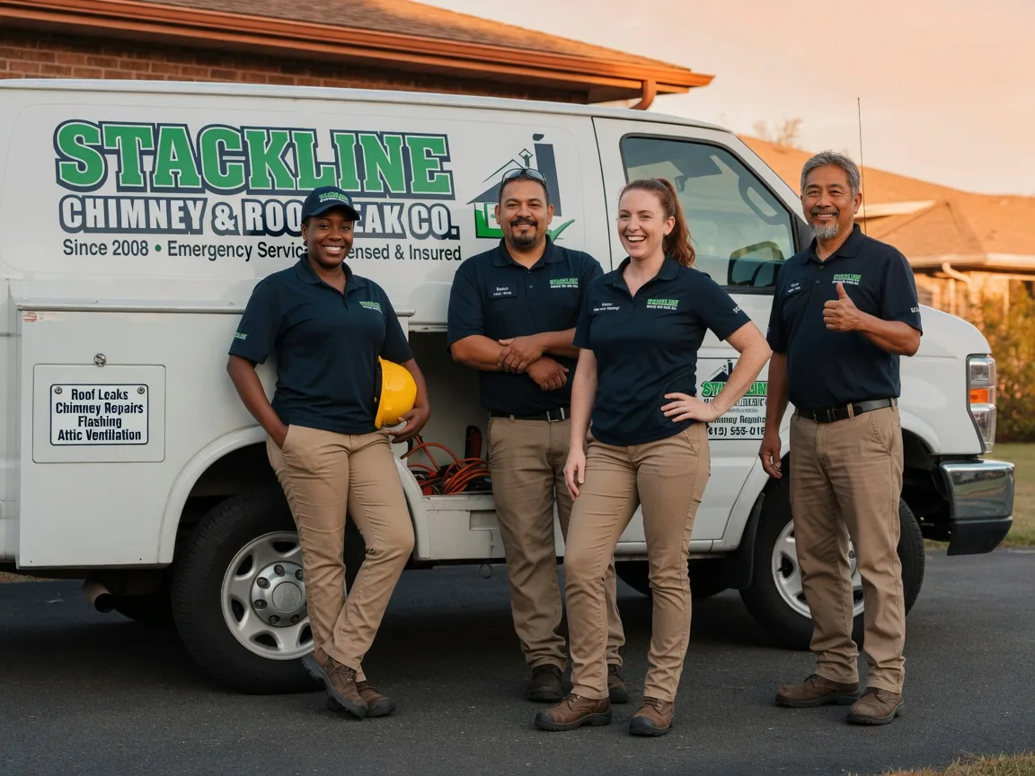 Chimney flashing repair company in East Concord, NY